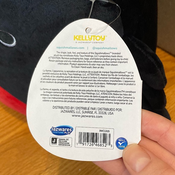 Squishmallow Bella the Spider Bag - Picture 4 of 4